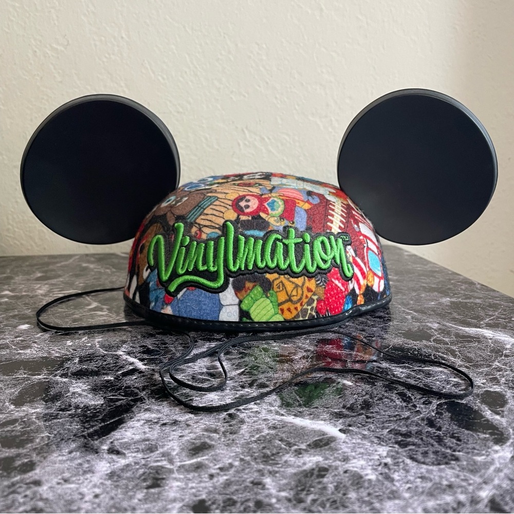 Vinylmation Disney Mickey Mouse Ears Hat Unisex Fitted One Size Cap